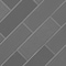 Msi Urbano Graphite 3D Mix 4 In. X 12 In. Glossy Ceramic Gray Textured Subway Tile, 30PK ZOR-PT-0526 - alternate 2